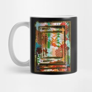 Cherry Blossom Sakura Flower Woodblock Art Japan Vaporwave 410 Mug